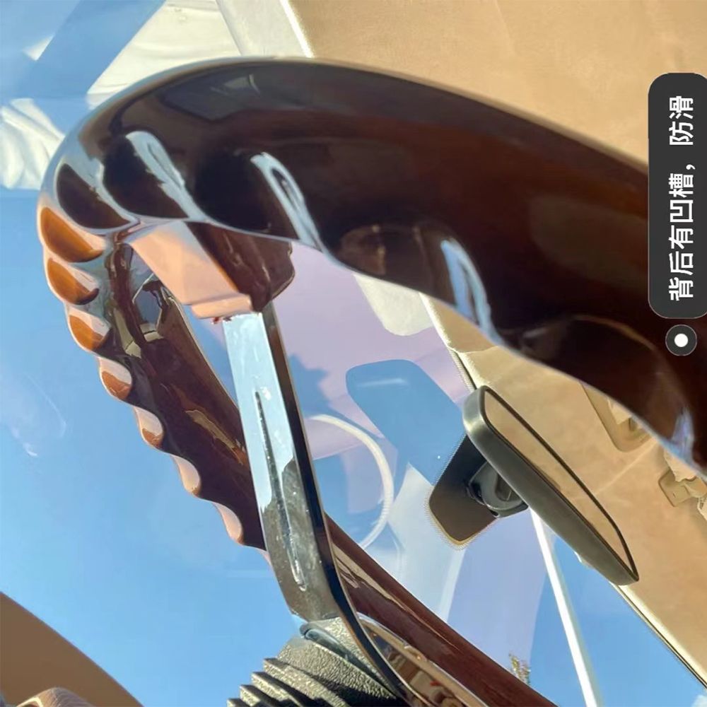 Wooden steering wheel universal