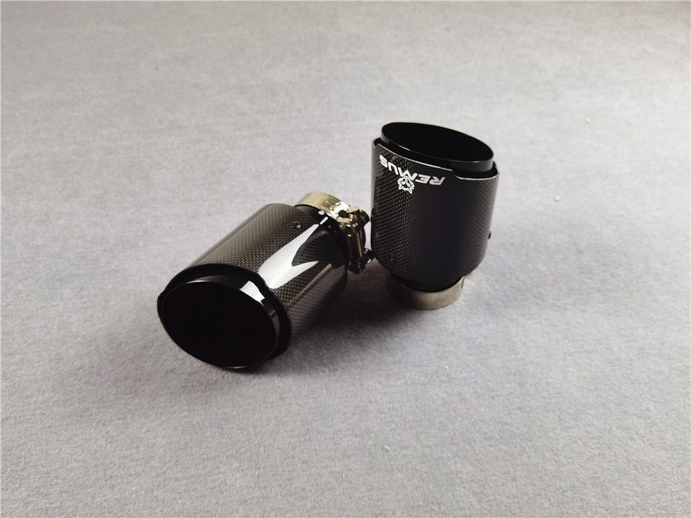 High quality carbon exhaust tips