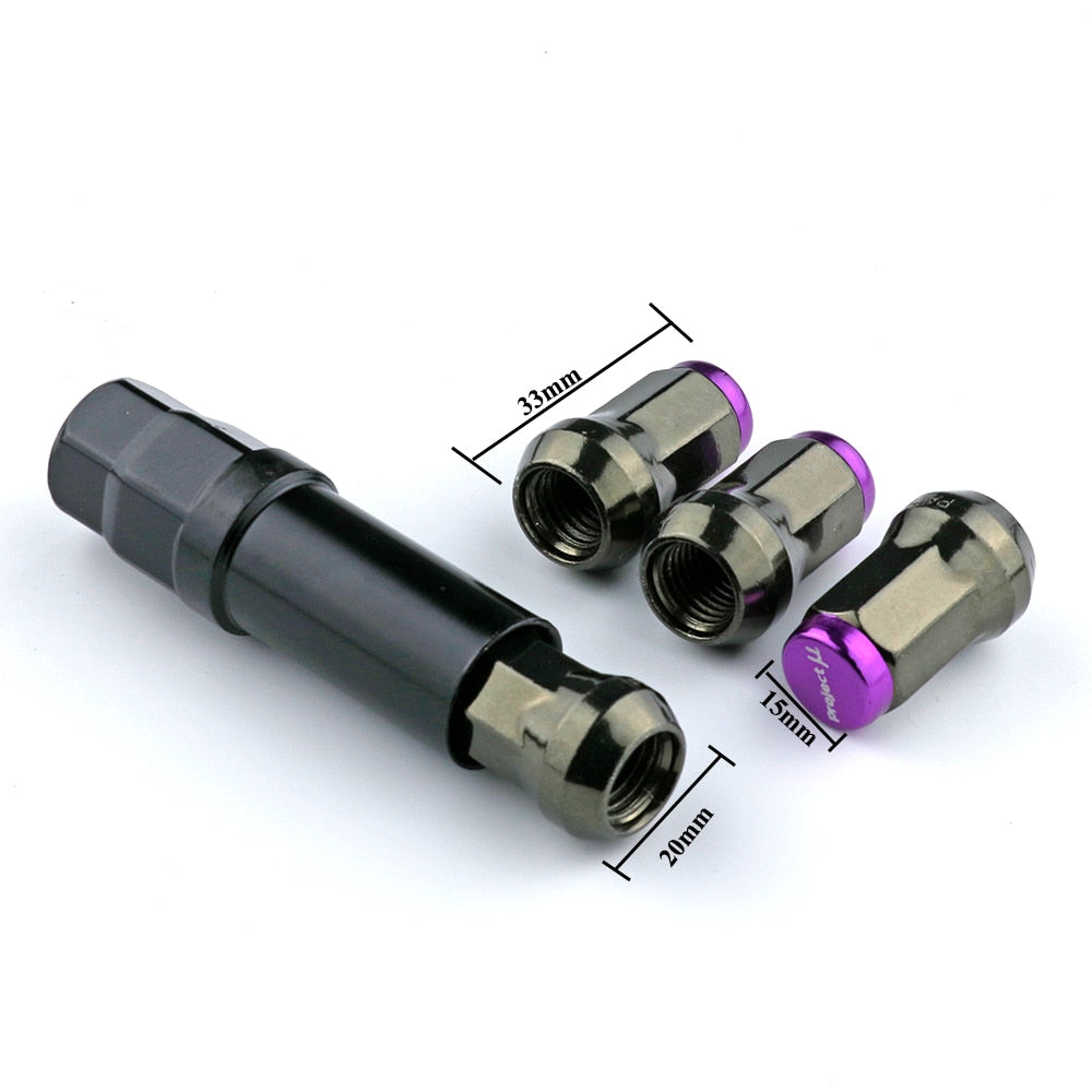 Wheel nuts M12x1.5/1.25