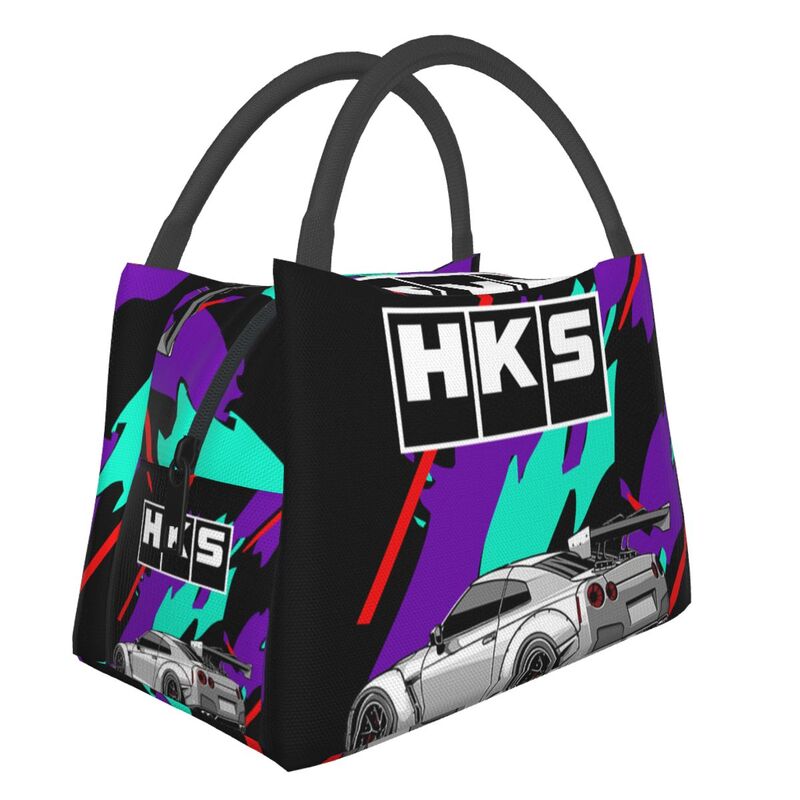 HKS Retro Waterproof Lunch Bag Travel Picnic