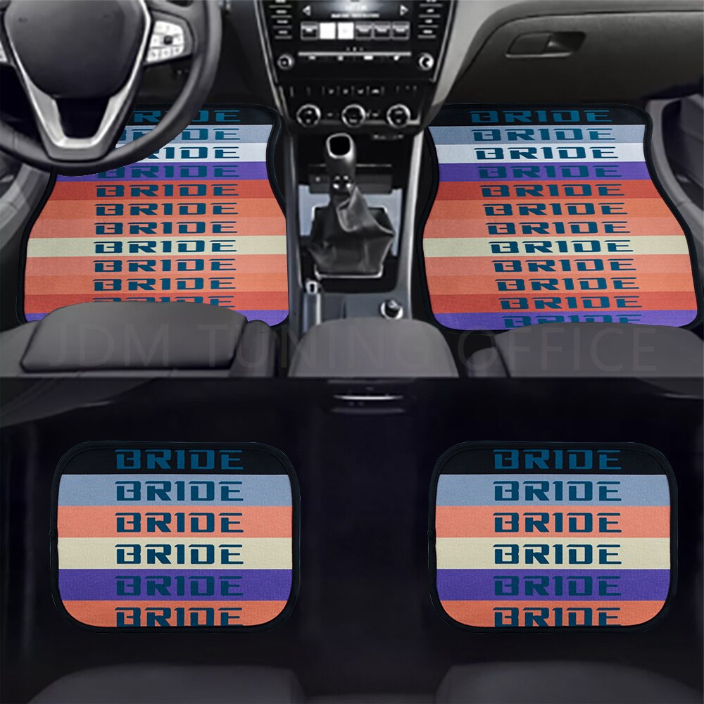 JDM Universal BRIDE cloth floor mats