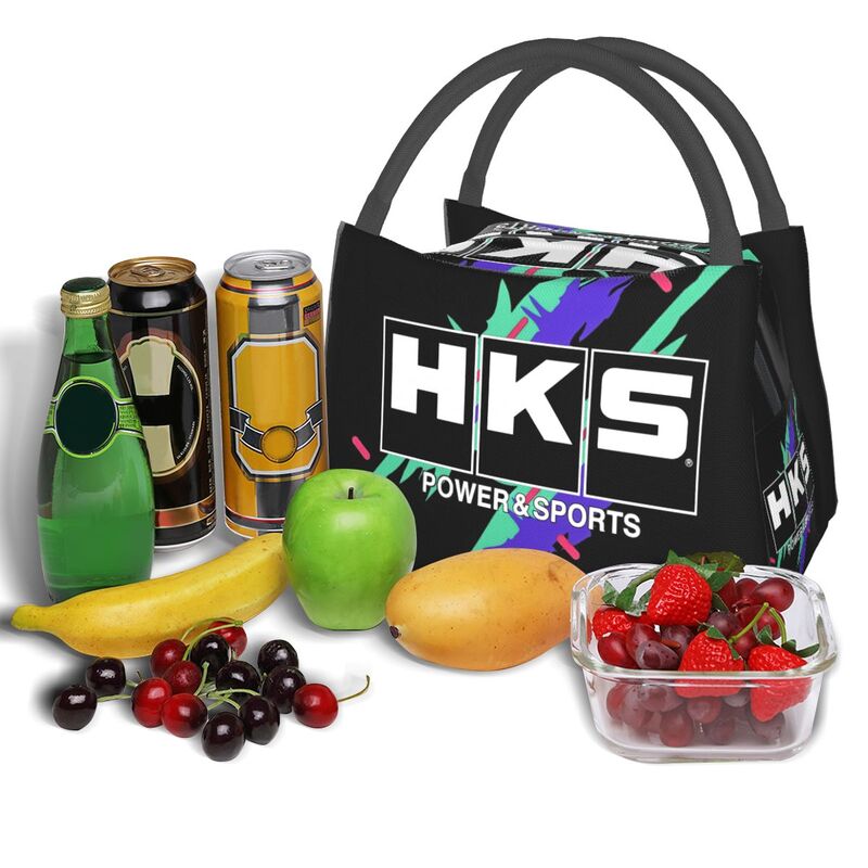 HKS Retro Waterproof Lunch Bag Travel Picnic
