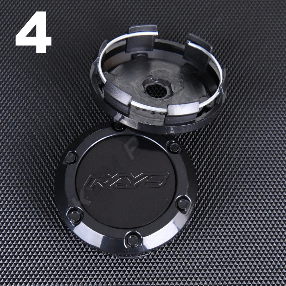 Center wheel cover for rims