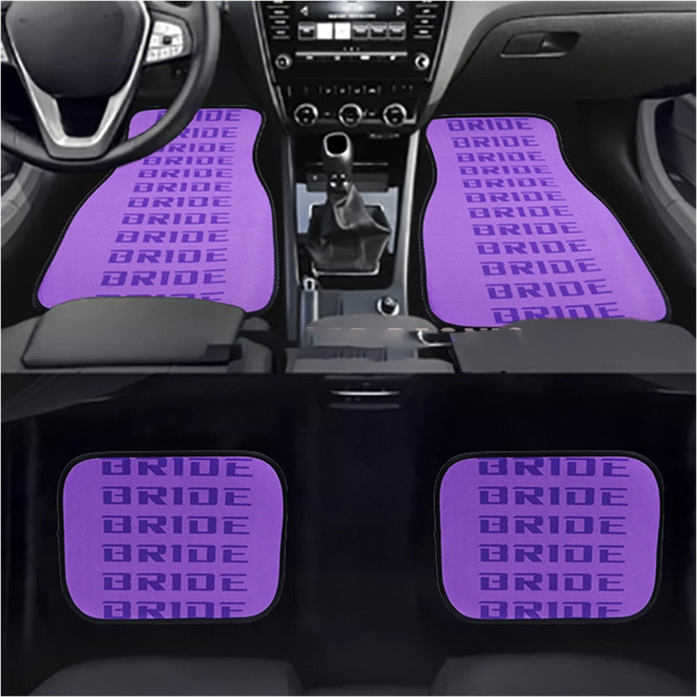 JDM Universal BRIDE cloth floor mats