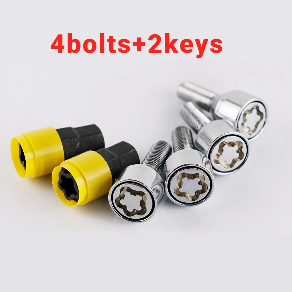 High quality anti-theft steel wheel locking eye bolts