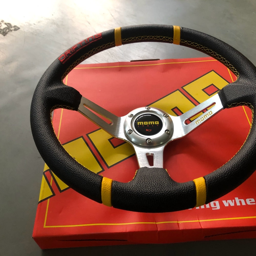 JDM universal MOMO drifting steering wheel racing