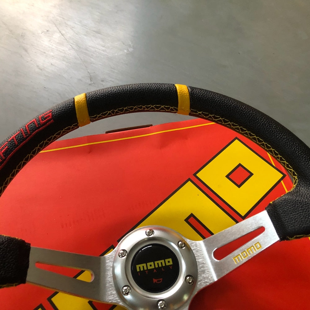 JDM universal MOMO drifting steering wheel racing
