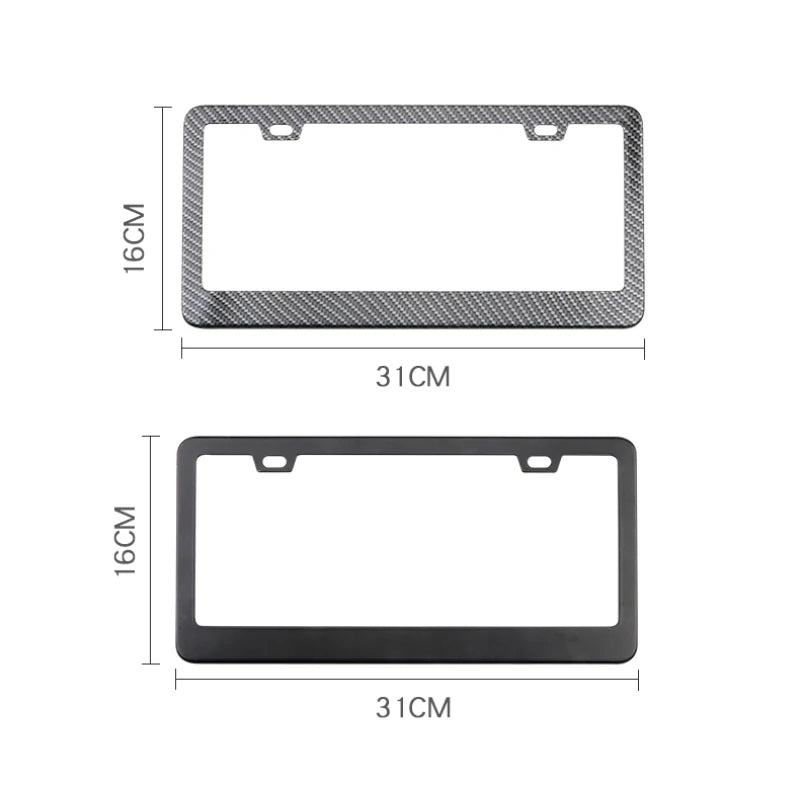 Car license plate frame