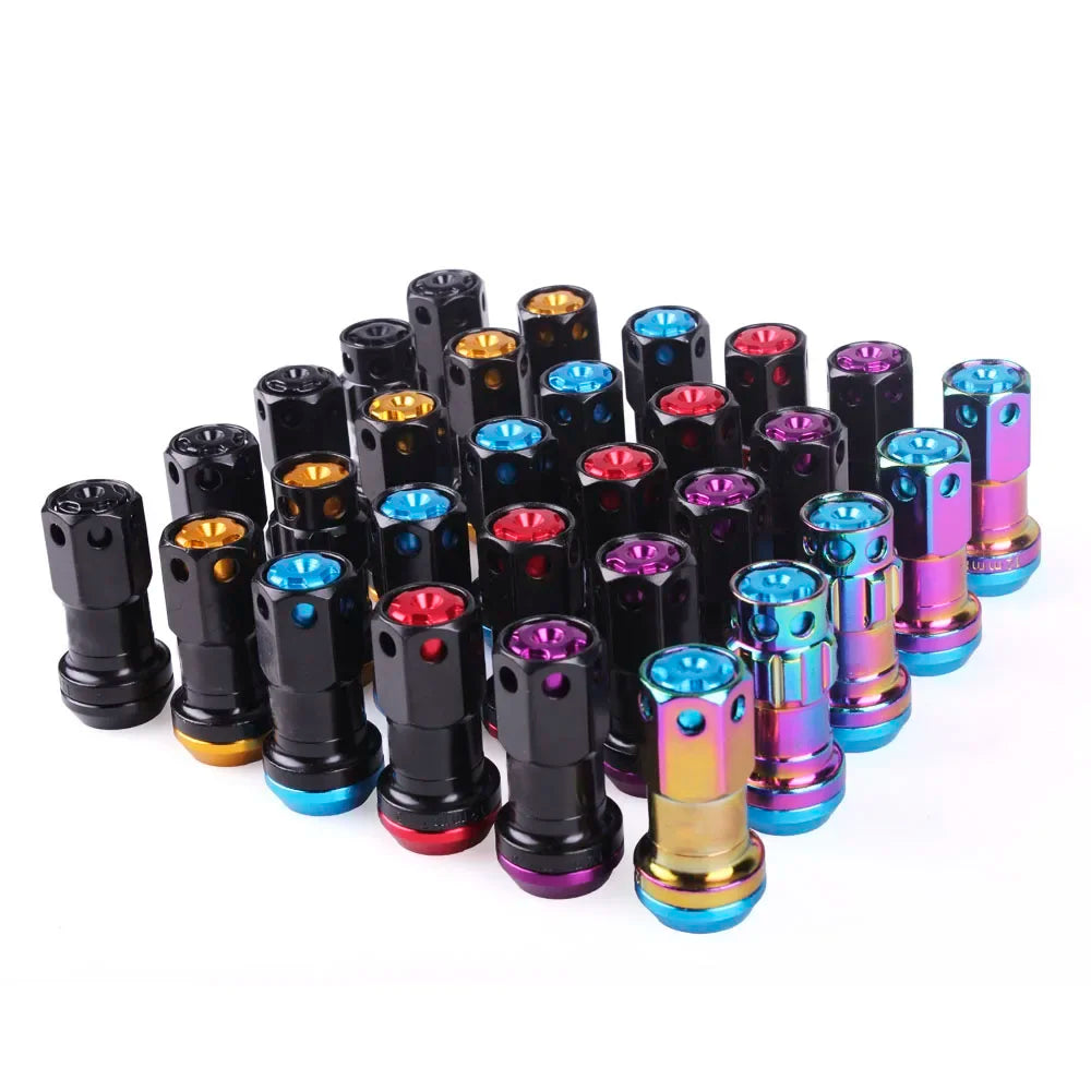 Wheel nuts with lock + 2 sets of safety keys