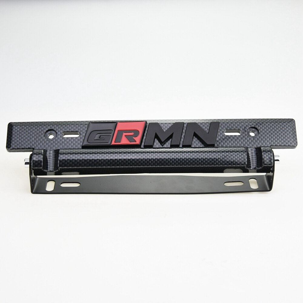 Universal adjustable license plate holder