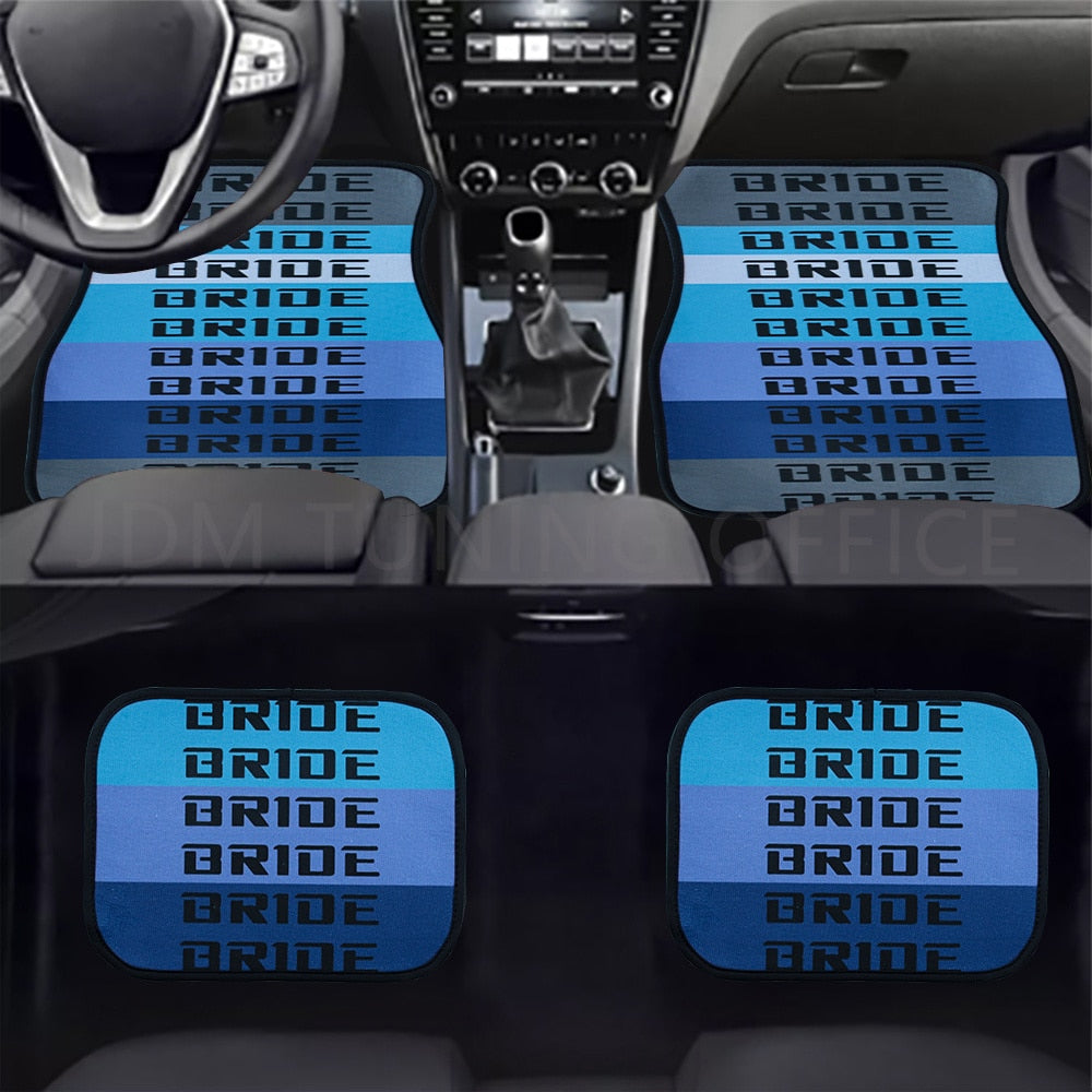 JDM Universal BRIDE cloth floor mats