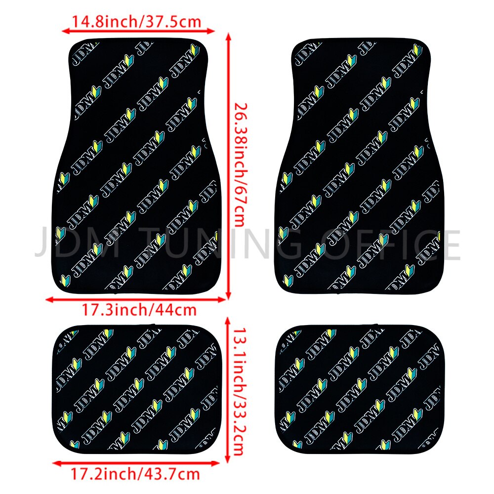 JDM Universal cloth floor mats