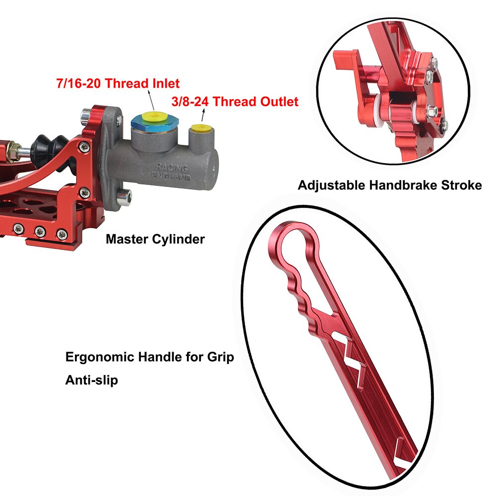 Universal car hydraulic handbrake