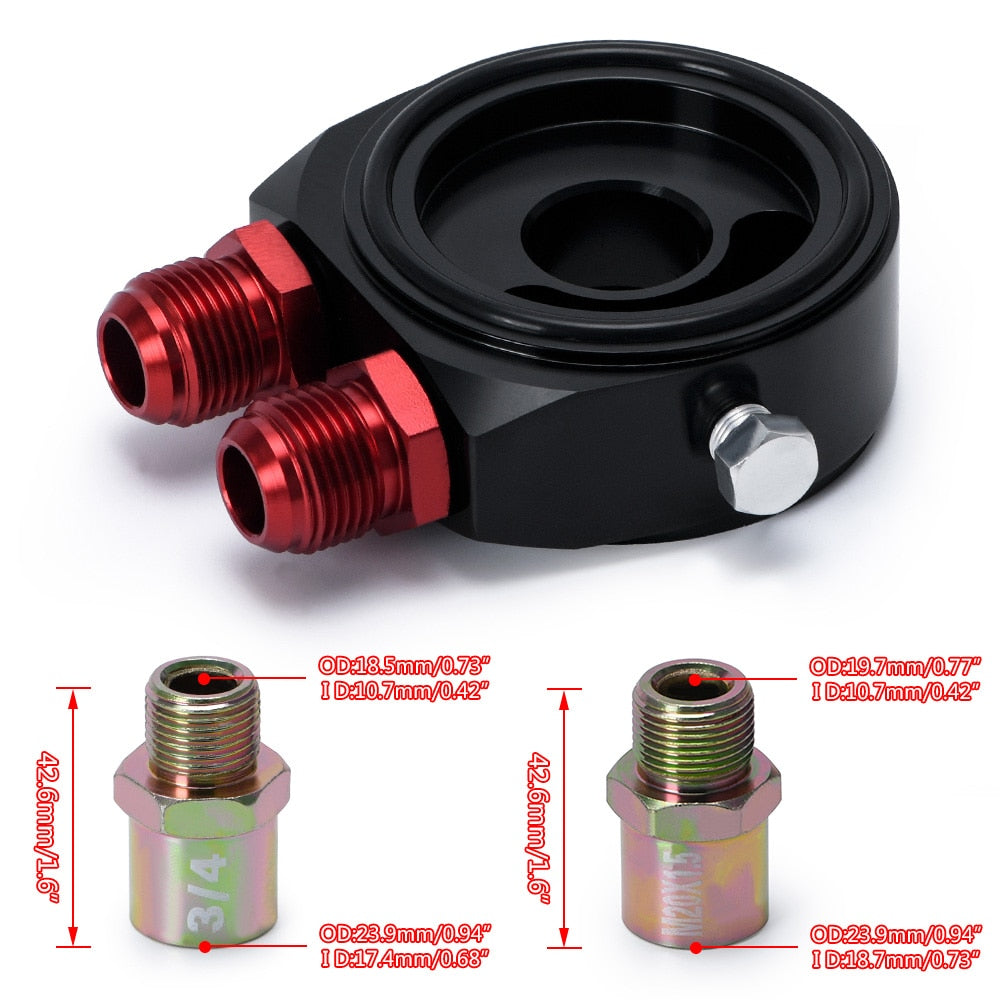 Universal car oil adapter