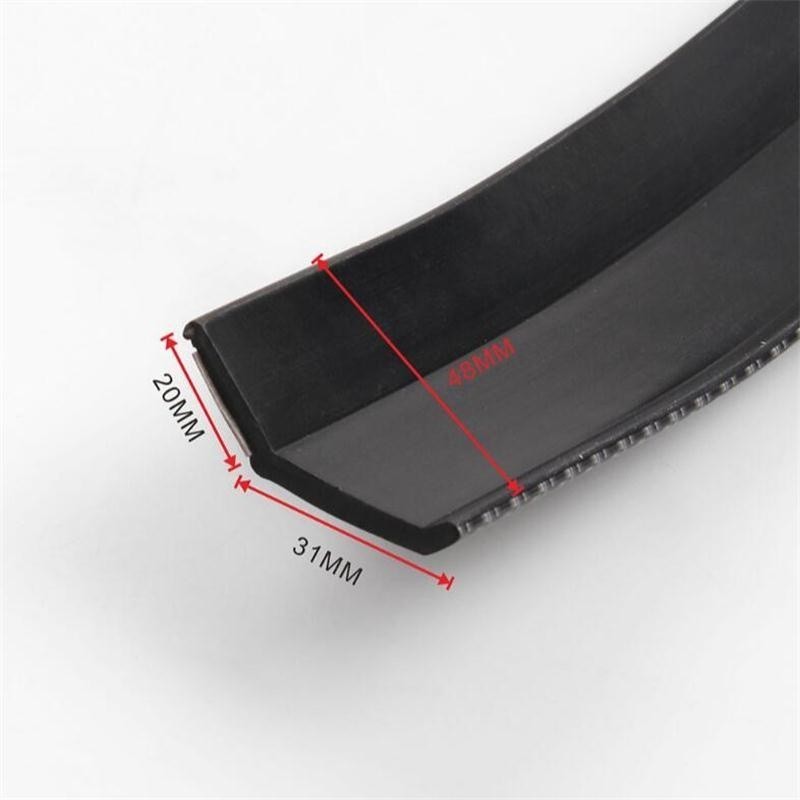 Car front bumper rubber splitter