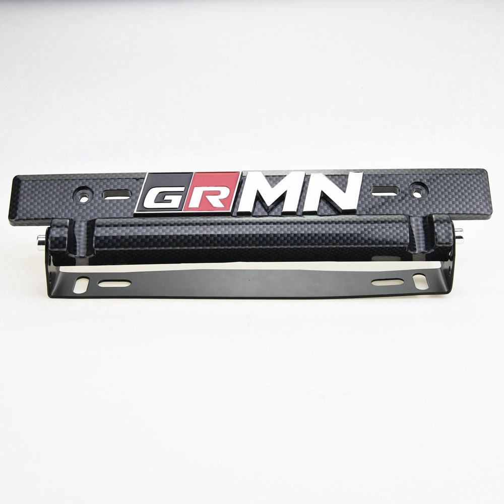 Universal adjustable license plate holder