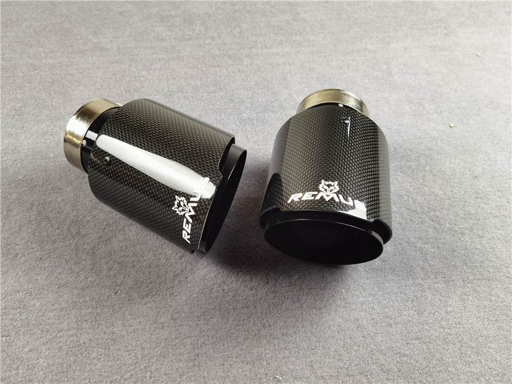 High quality carbon exhaust tips