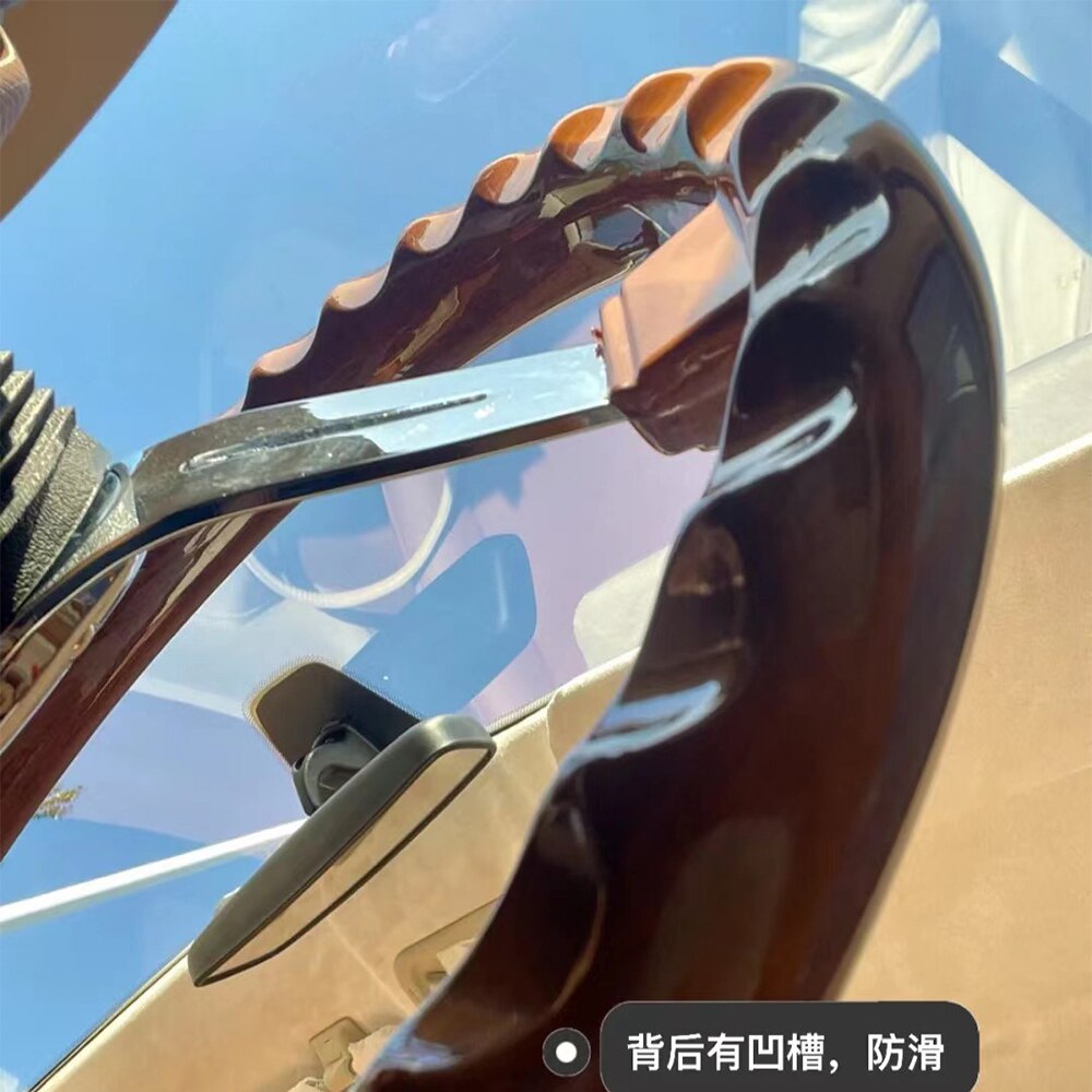 Wooden steering wheel universal