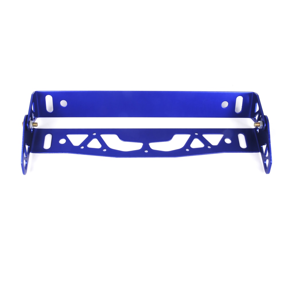 Universal aluminum car license plate frame holder