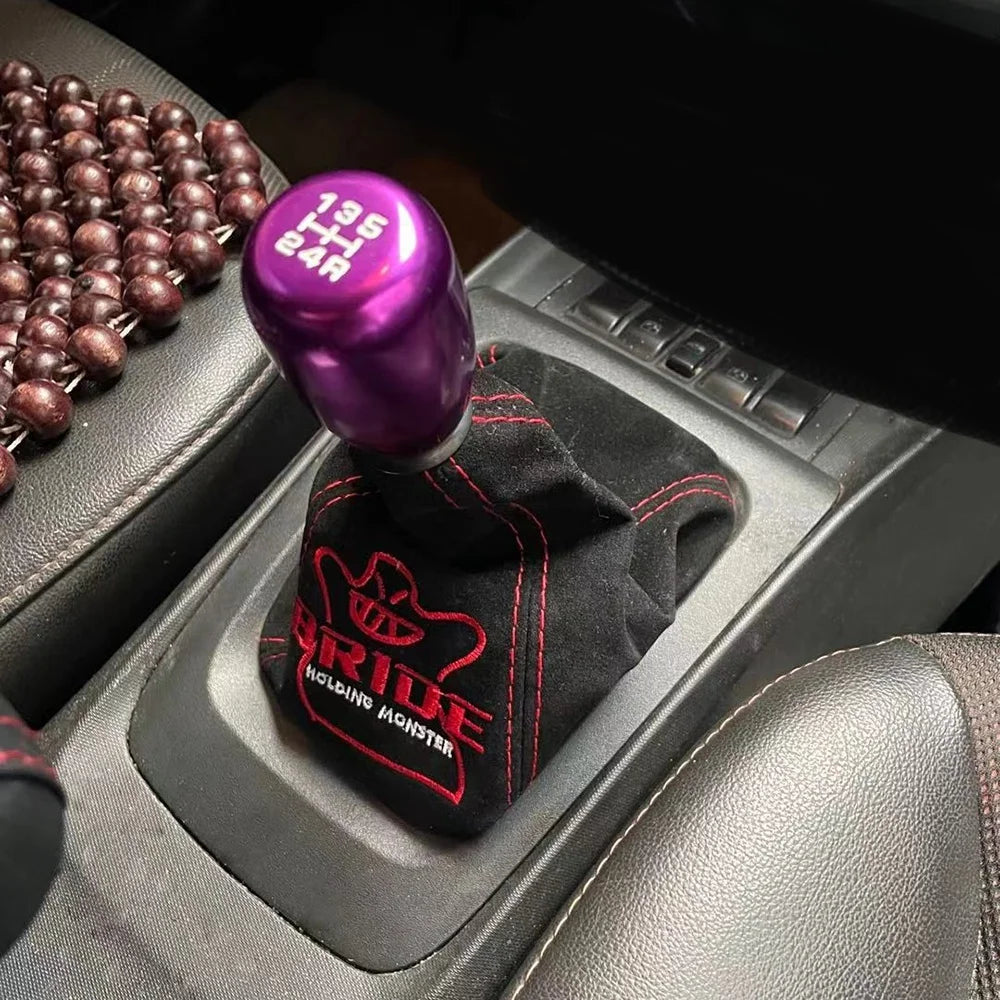 Suede JDM style shift knob