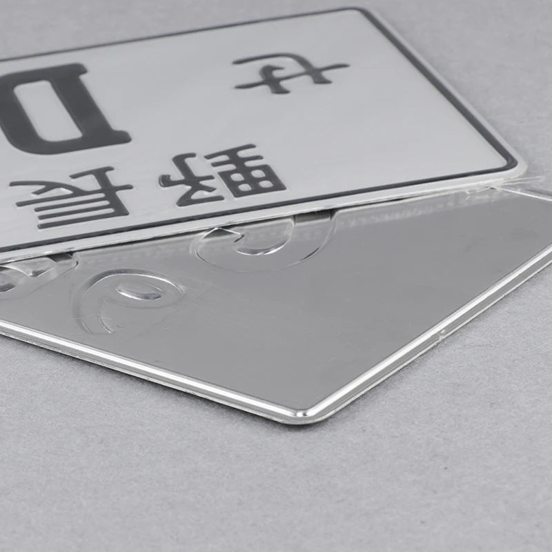 jdm style aluminum japanese license plate