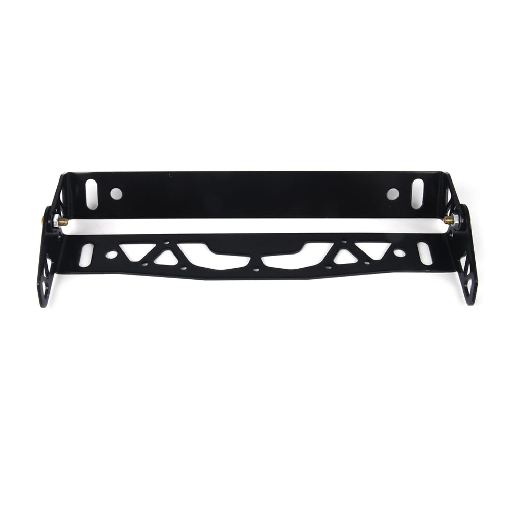 Universal aluminum car license plate frame holder