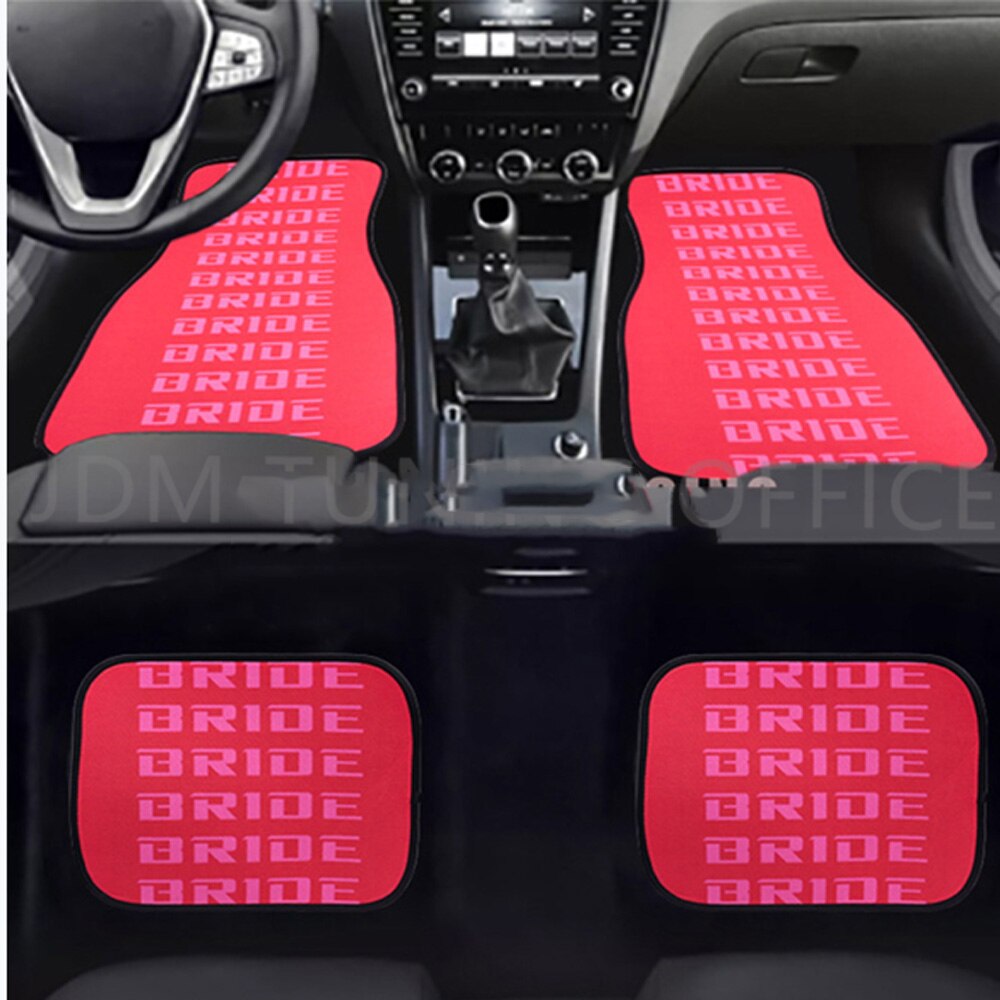 JDM Universal BRIDE cloth floor mats