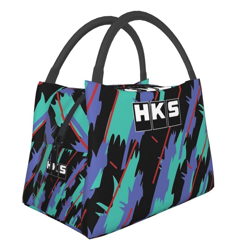 HKS Retro Waterproof Lunch Bag Travel Picnic