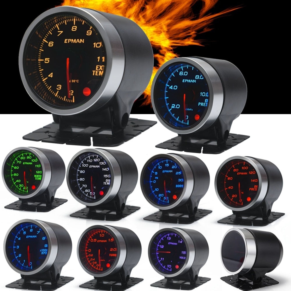 Universal Turbo Boost Tachometer Gauge