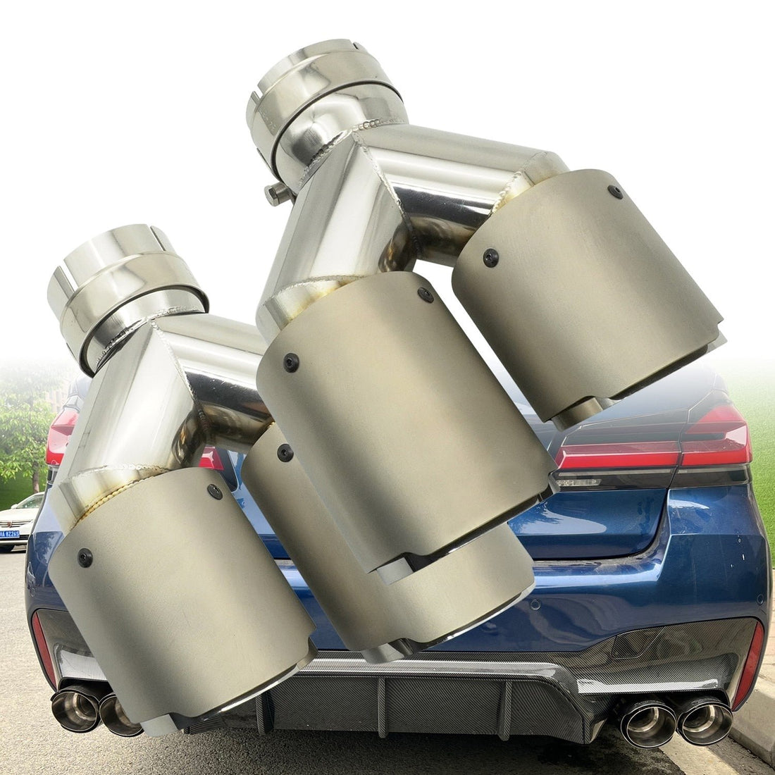 Car Exhaust Muffler Tip Universal