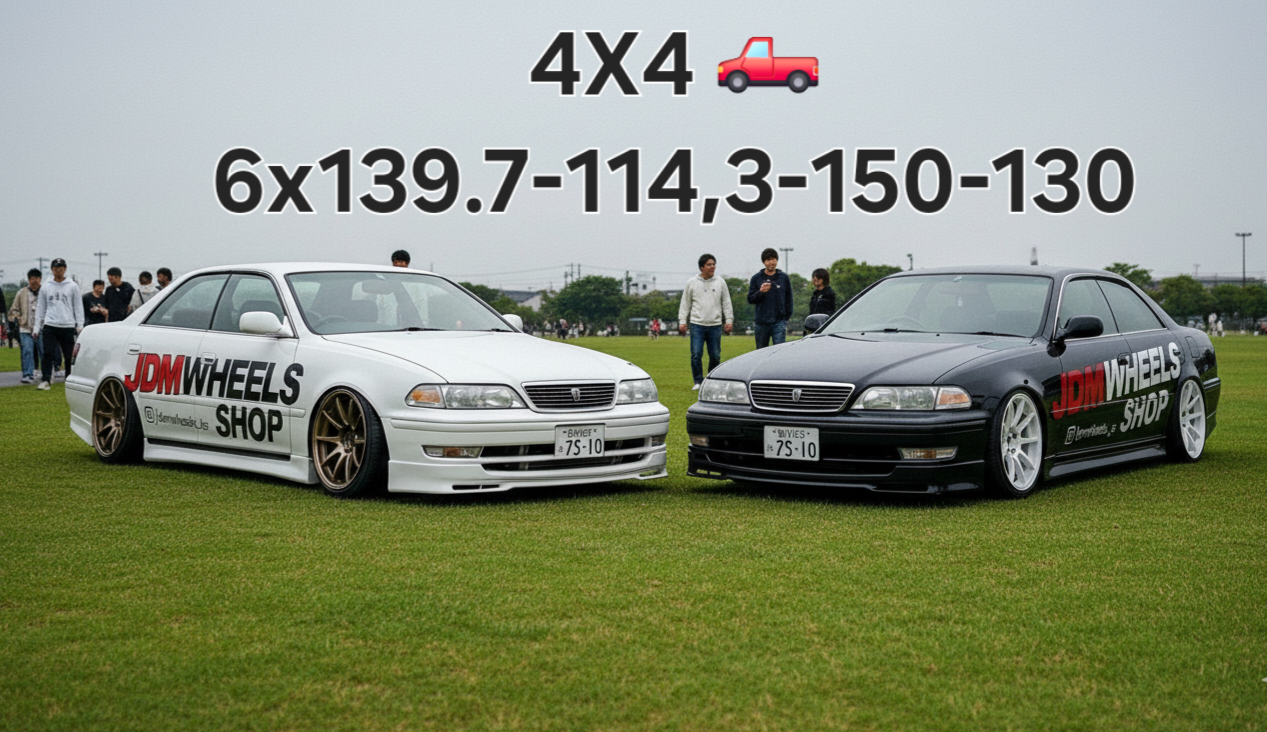 4X4 🛻 6x139.7-114,3-150-130