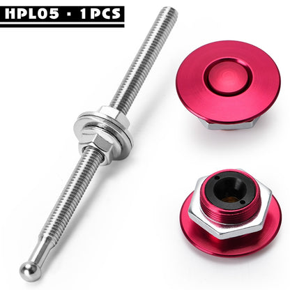 Universal buttons for car hood