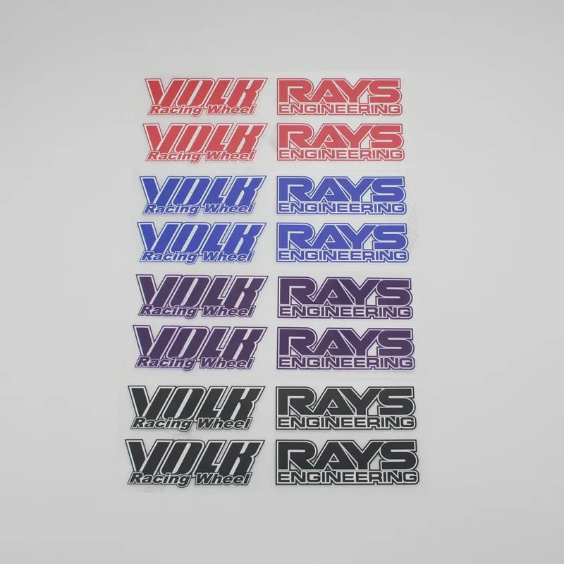 Car rim stickers waterproof