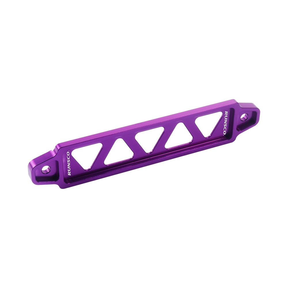 Aluminum car battery holder