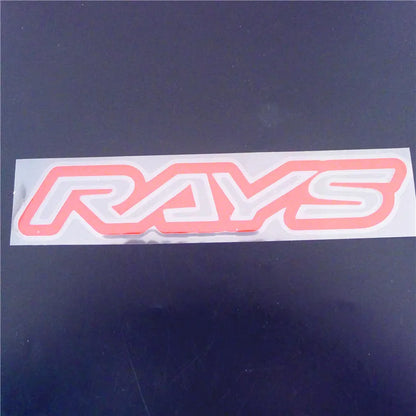 RAYS car wheels wheel reflective stickers