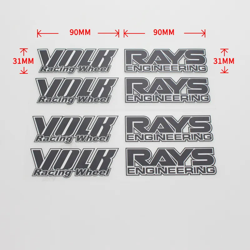 Car rim stickers waterproof