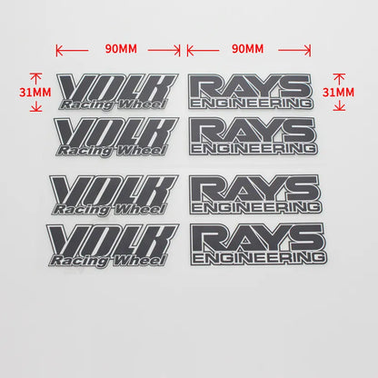 Car rim stickers waterproof