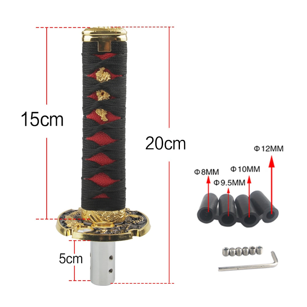 Universal samurai sword shift knob