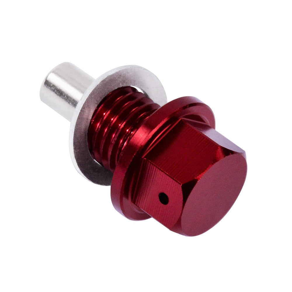 Magnetic oil drain nut