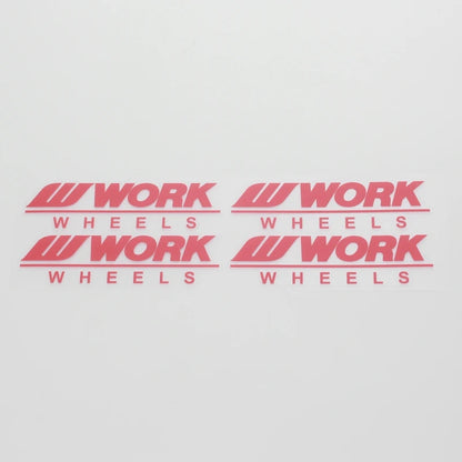 Wheel Sticker Water Proof WORK EMOTION