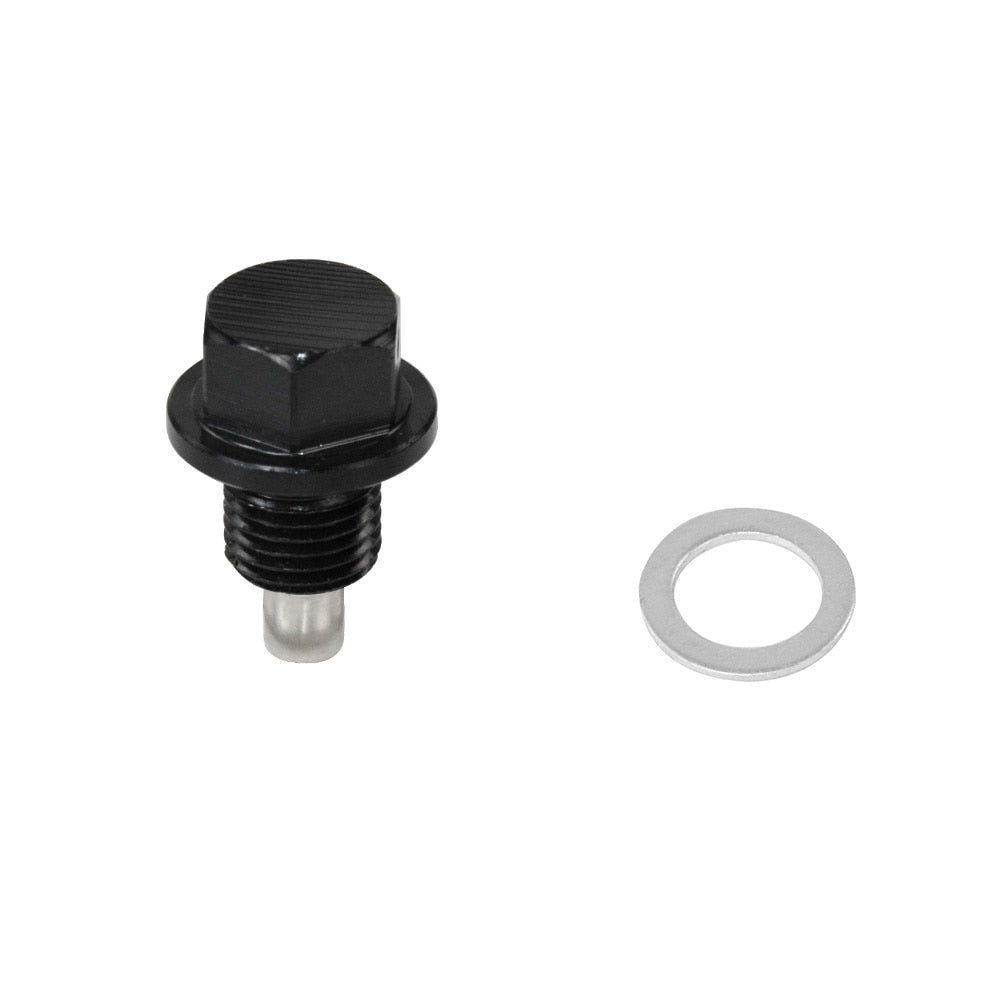 Magnetic oil drain nut