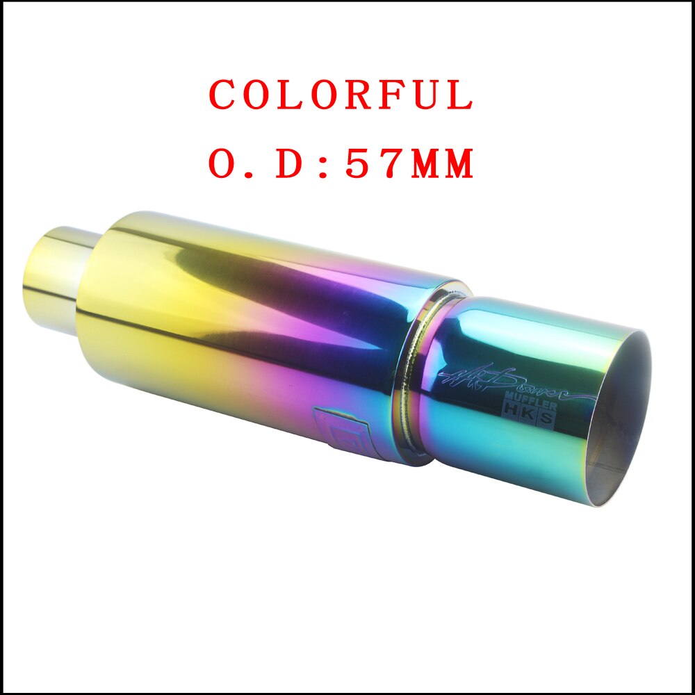 Muffler Universal stainless steel