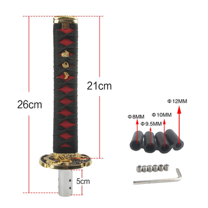 Universal samurai sword shift knob