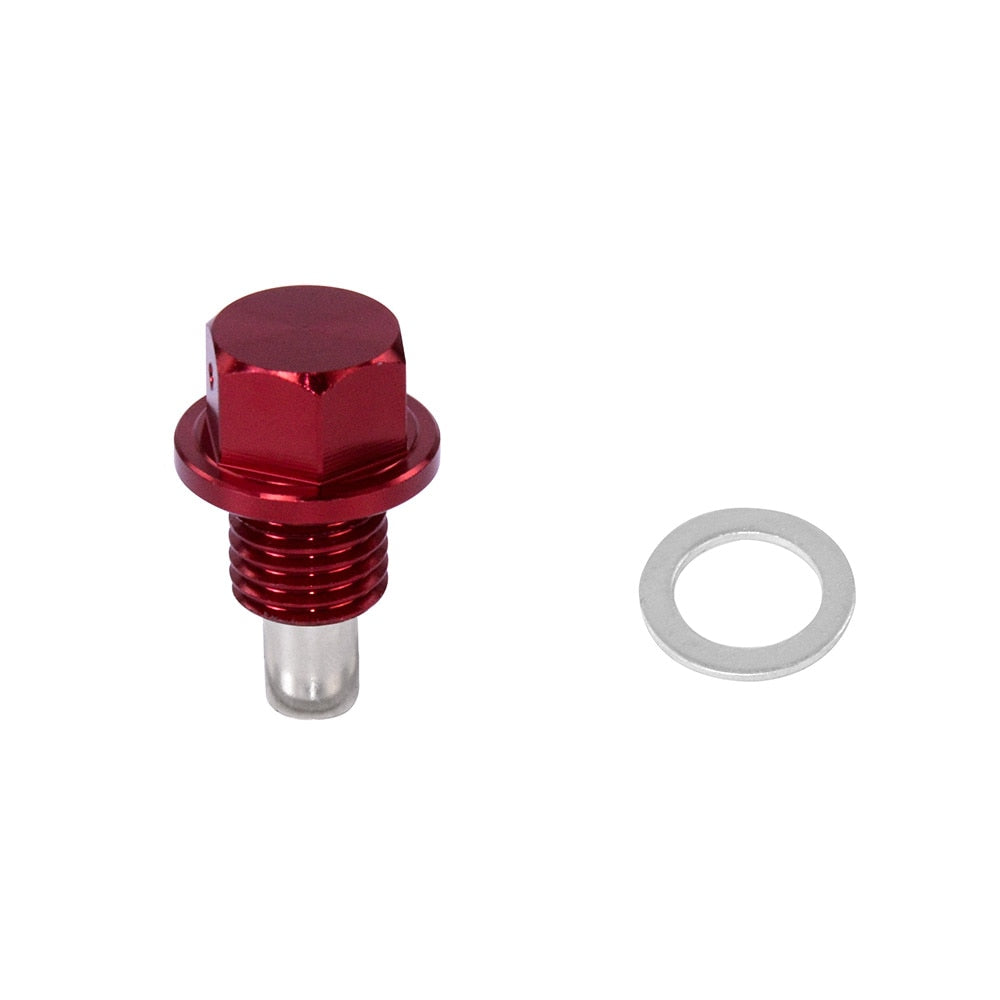 Magnetic oil drain nut