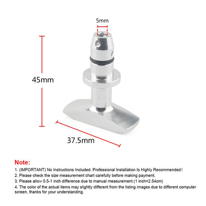 Aluminum oil dipstick