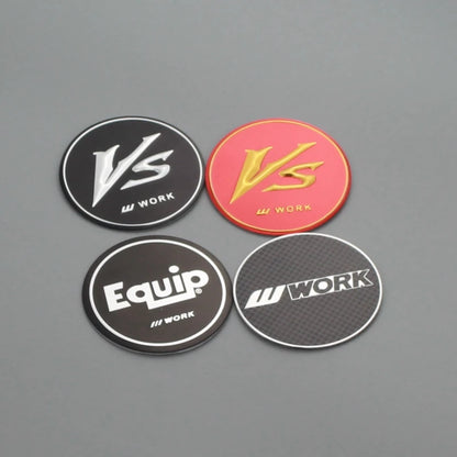 Sticker for center cap for rims