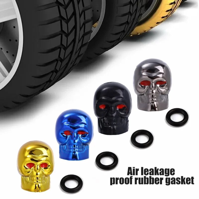 Universal valve cover with skull