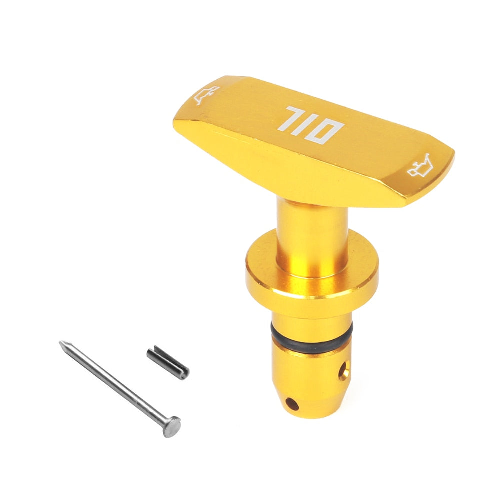 Aluminum oil dipstick