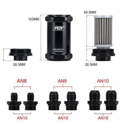 Fuel filter stainless