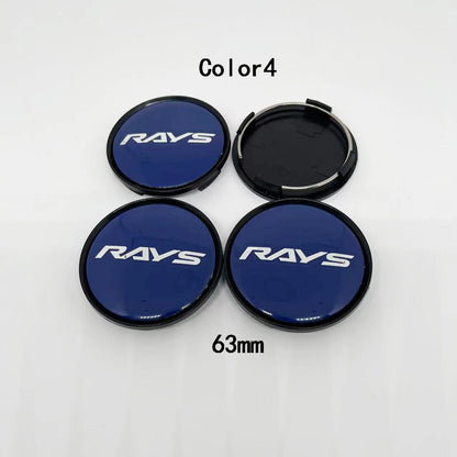 RAYS wheel center caps